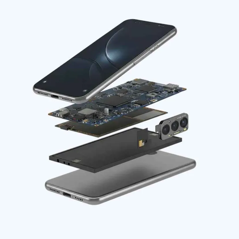 Смартфон Zyra Mobile X6-Y5 (серый, ОЗУ 12 ГБ, память 512 ГБ)